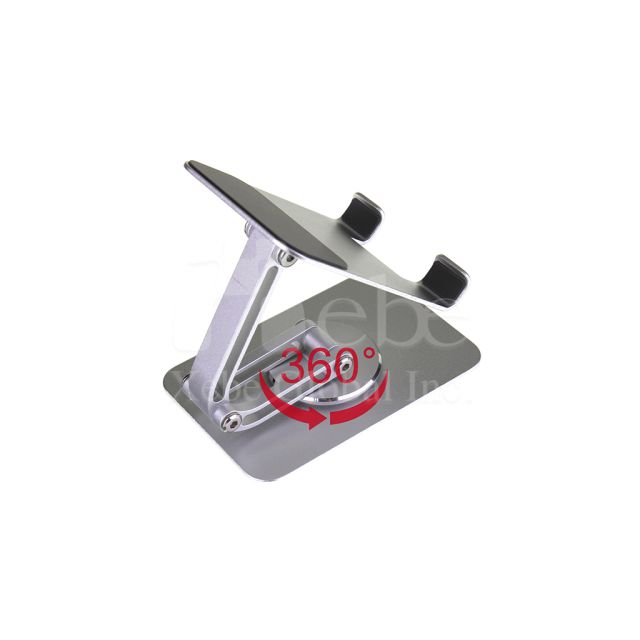 custom metal spin phone stand ipad stand for table