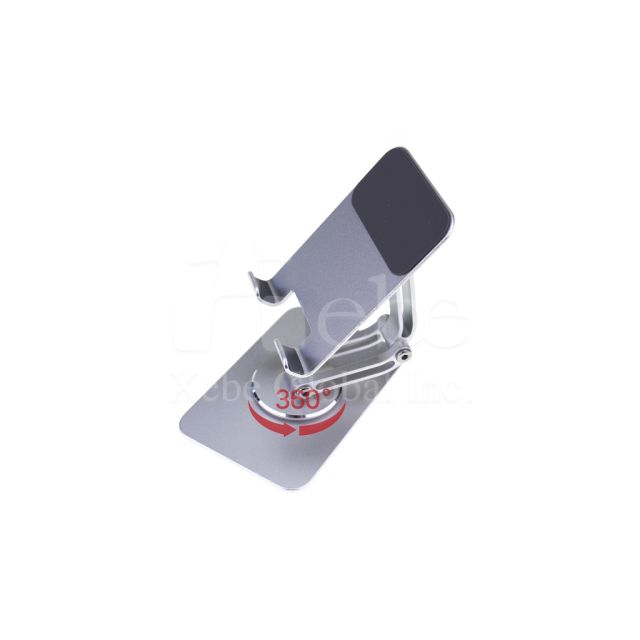 custom metal spin phone stand ipad stand for table