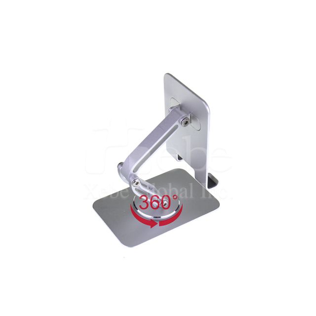 custom metal spin phone stand ipad stand for table