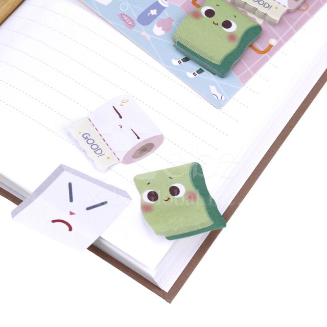 bathroom friends sticky note custom sticky notes