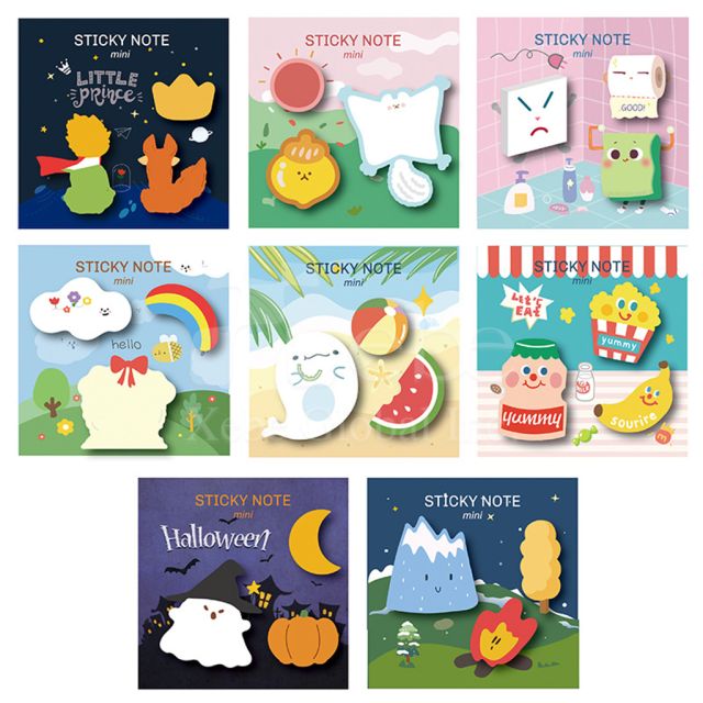 food shaped sticky note creative custom sticky note