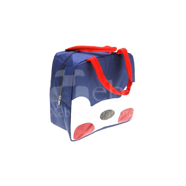 bear pattern printed eco-friendly handbag
