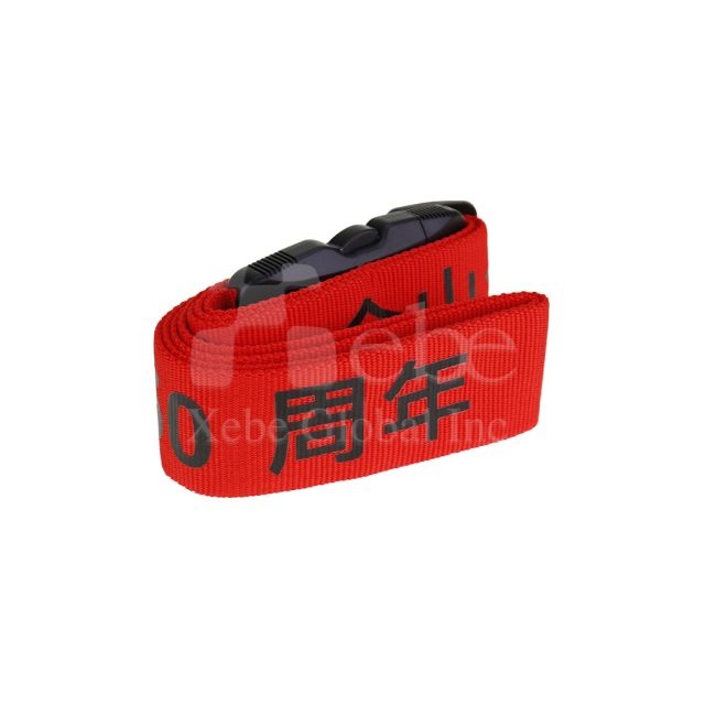 customized printed luggage straps
