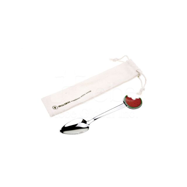 Fruit shaped eco-friendly spoon