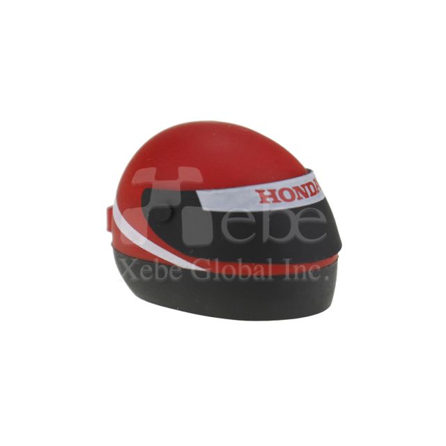 corporate logo safety helmet shaped flash drive