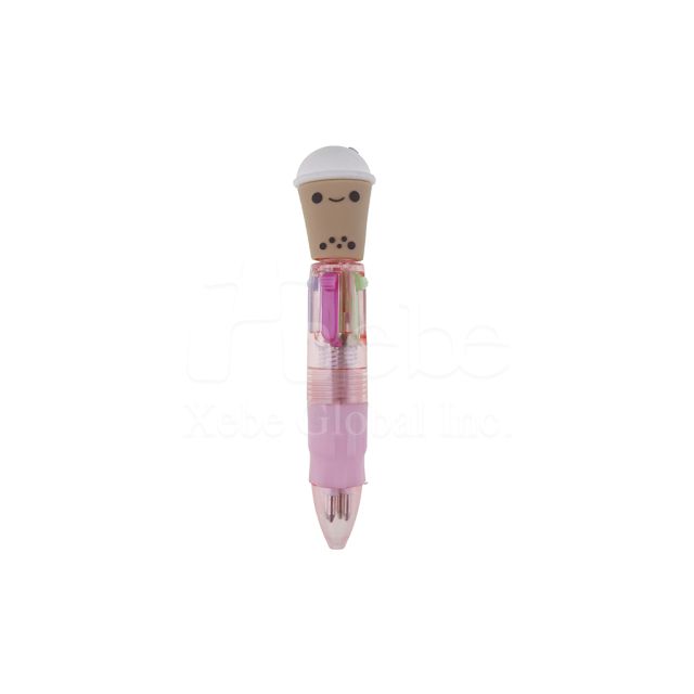 styling figure multi color advertising pen