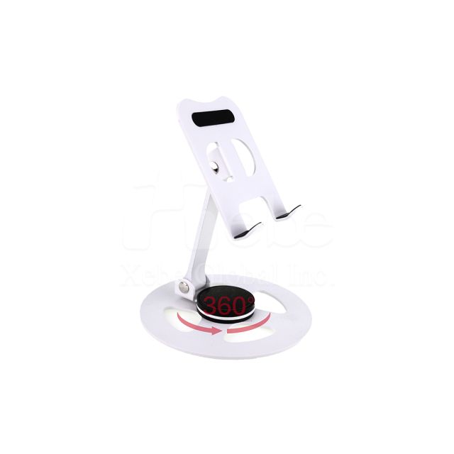 adjustable rotating metal custom phone holder