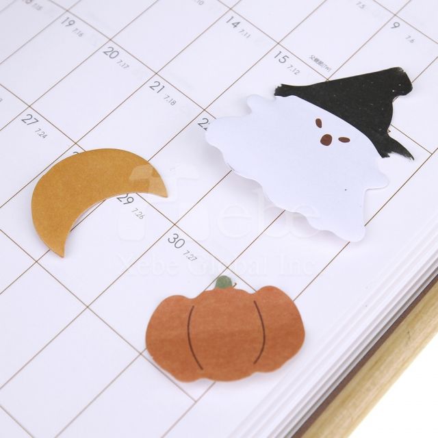 Halloween customized sticky notes