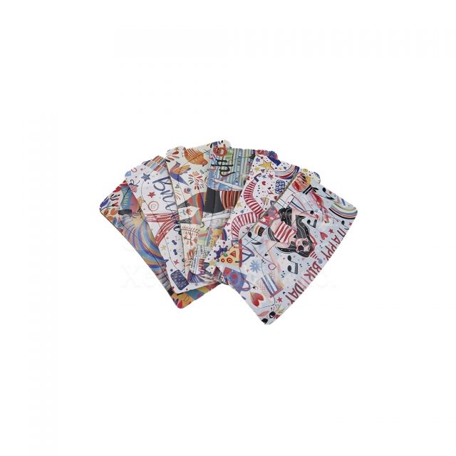 customized painted paper cup covers