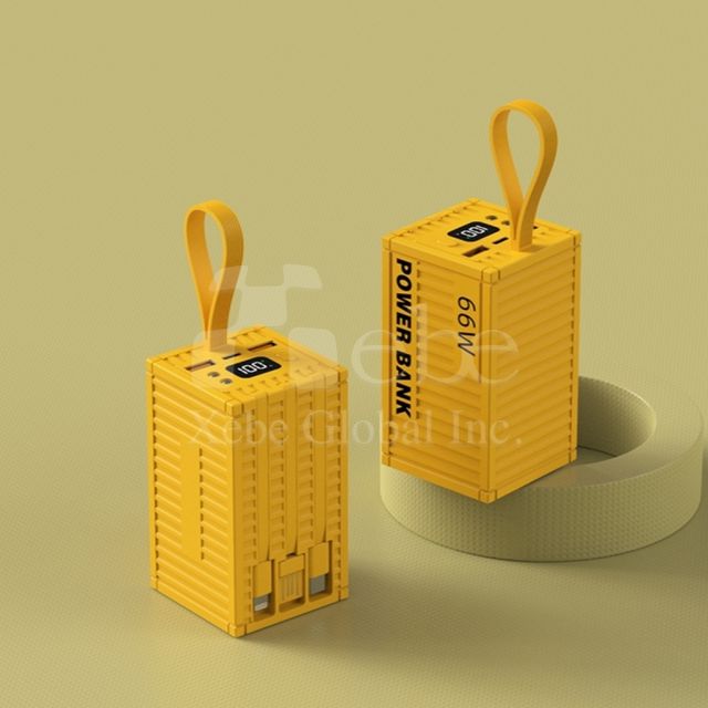 customized container shaped power bank