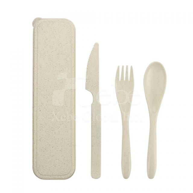 customized wheat environmentally friendly tableware set