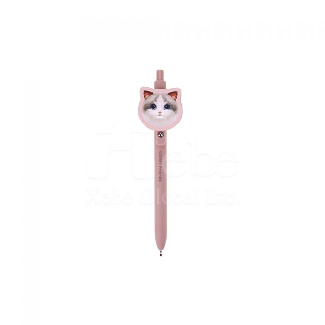 animal leather customized pen