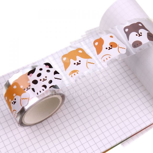 woof puppy paper tape