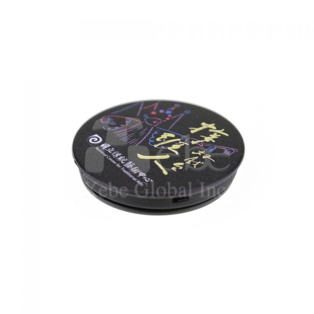 illustration style air bag mobile phone holder