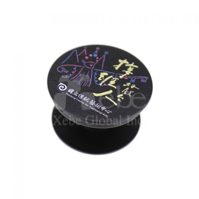 illustration style air bag mobile phone holder
