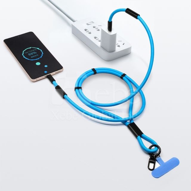 customized logo mobile phone lanyard
