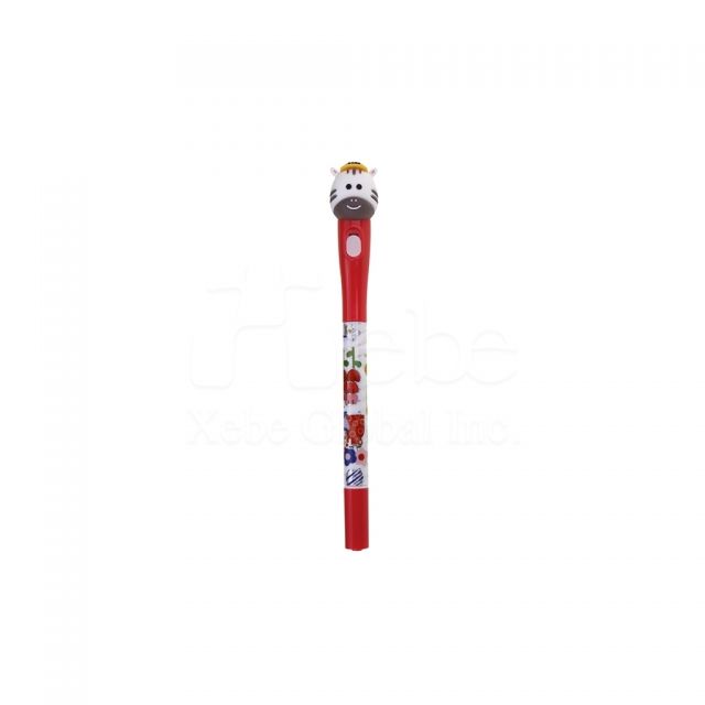 customized creative cartoon double ended pen