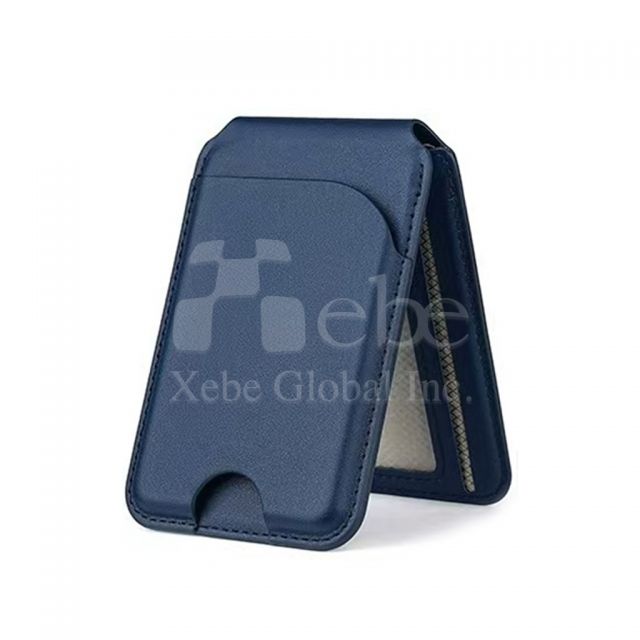 customized magnetic leather phone holder