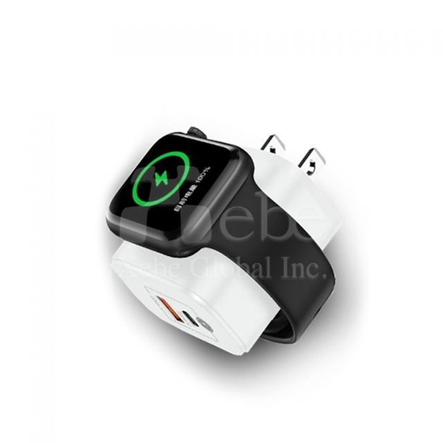 three in one logo multi function charger