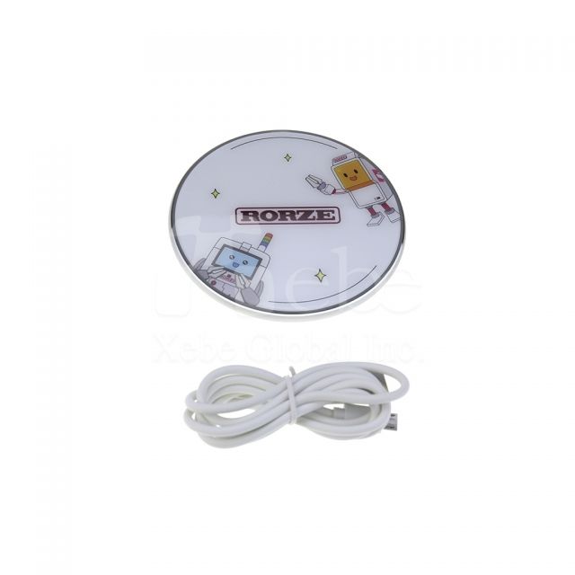 customized luminous wireless charging pad