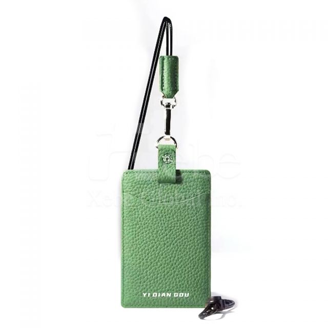 customized genuine leather card holder