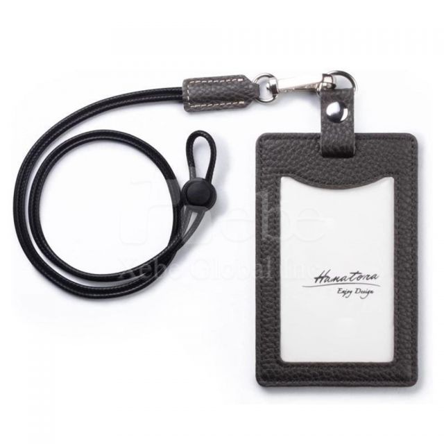 customized genuine leather card holder