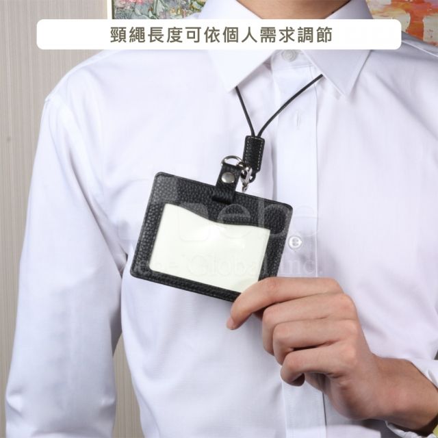 customized genuine leather card holder