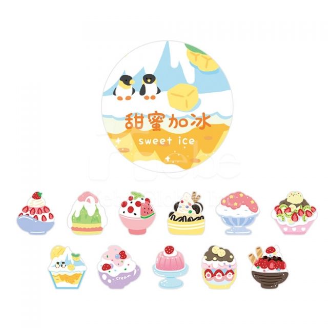 summer shaved ice masking tape