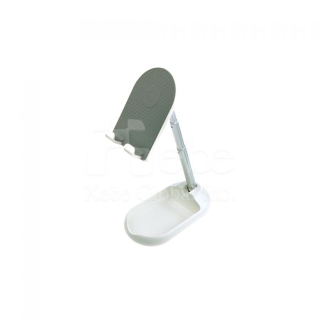 white customized mobile phone holder