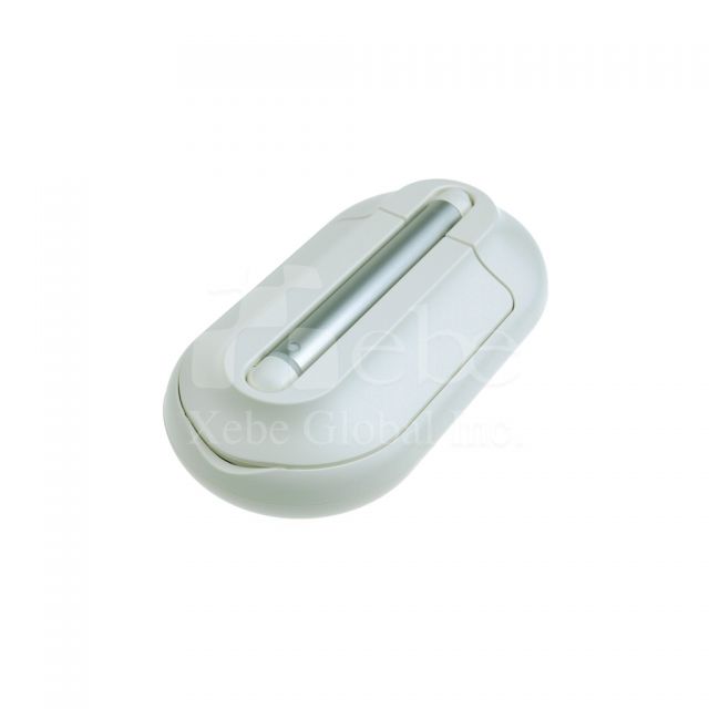white customized mobile phone holder