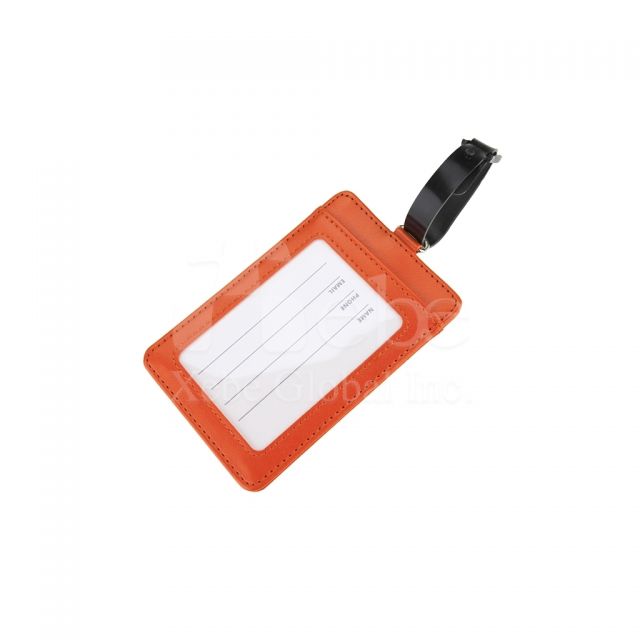 leather luggage tag printing