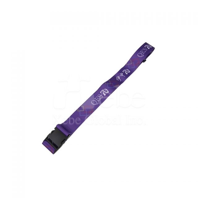 corporate printed luggage straps