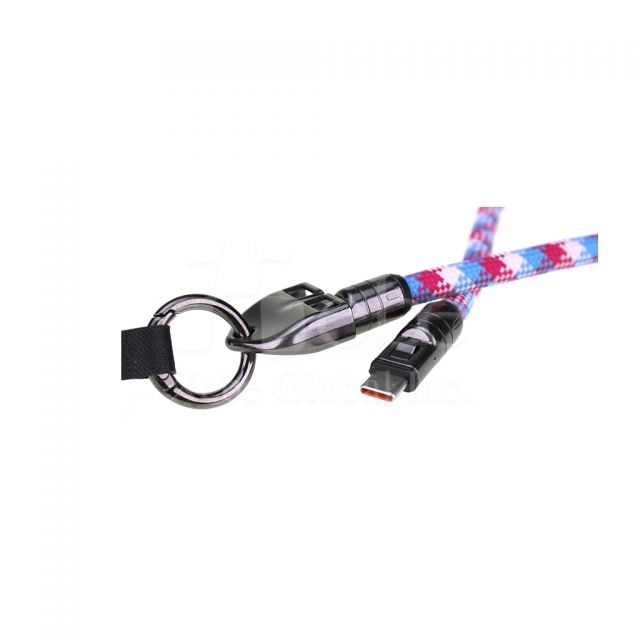 multifunctional lanyard customized charging cable