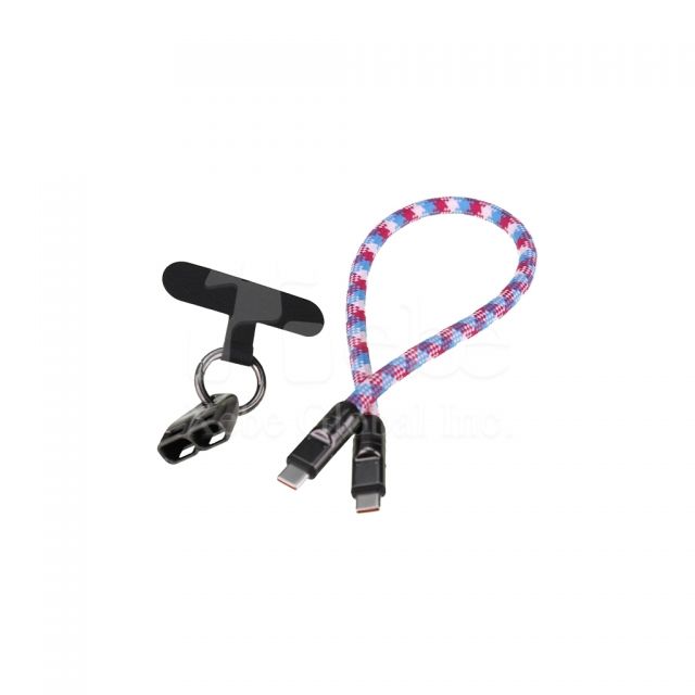 multifunctional lanyard customized charging cable