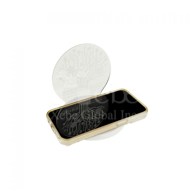 night light customized luminous wireless charging pad