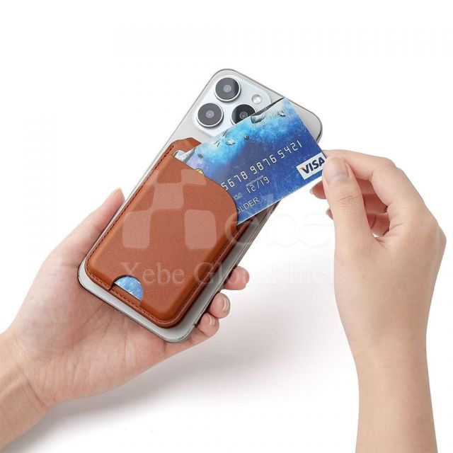 customized mobile phone card holder