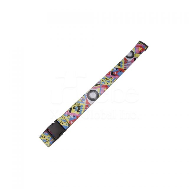 colorful party luggage ties