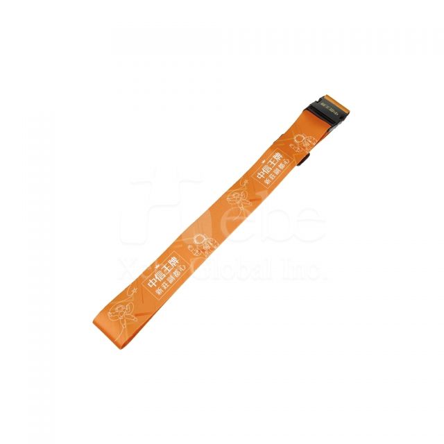 customized corporate logo luggage straps