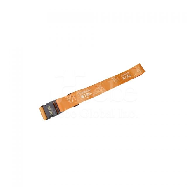 customized corporate logo luggage straps