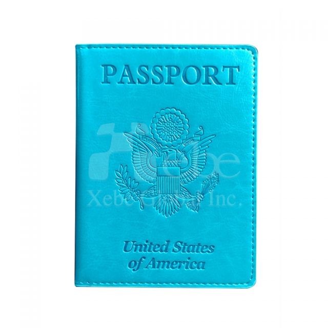 customized 3d embossed passport holder