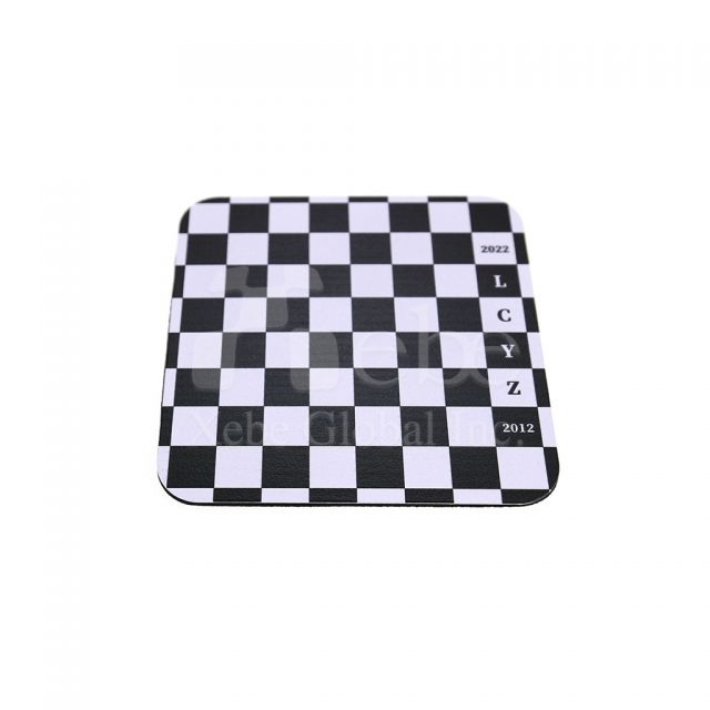 checkerboard coasters
