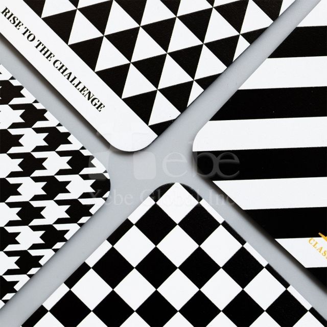 checkerboard coasters