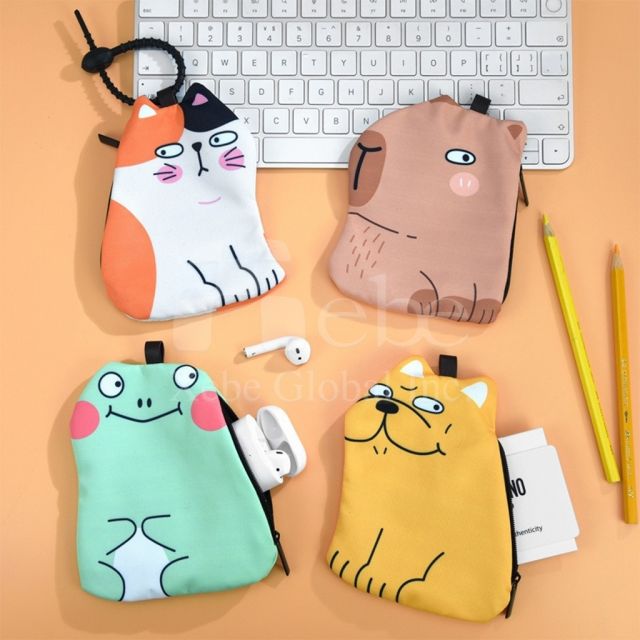 animal shape customized small storage bag