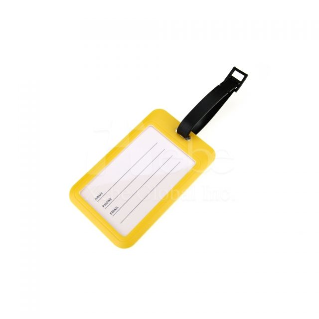 hard shell customized luggage tag