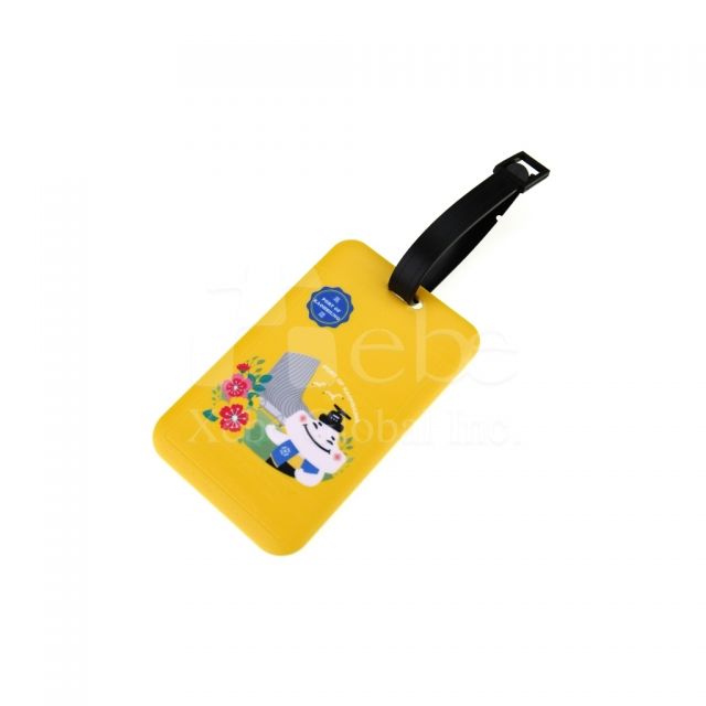 hard shell customized luggage tag