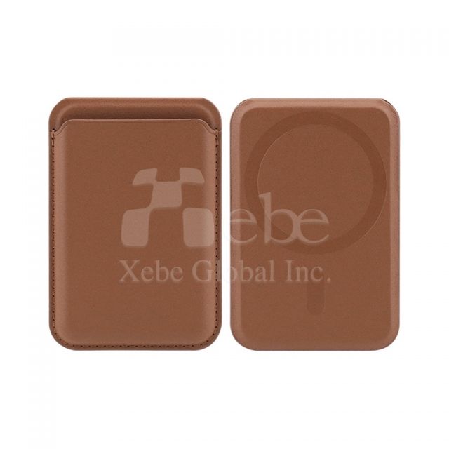 customized magsafe magnetic card holder mobile phone holder