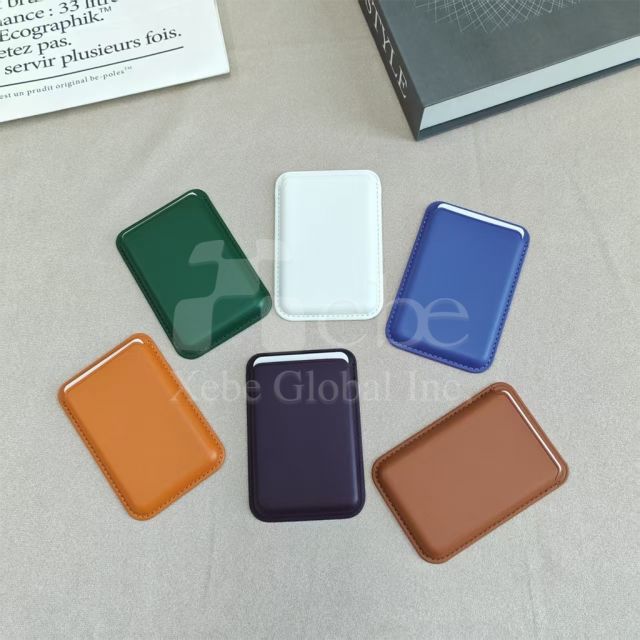 customized magsafe magnetic card holder mobile phone holder