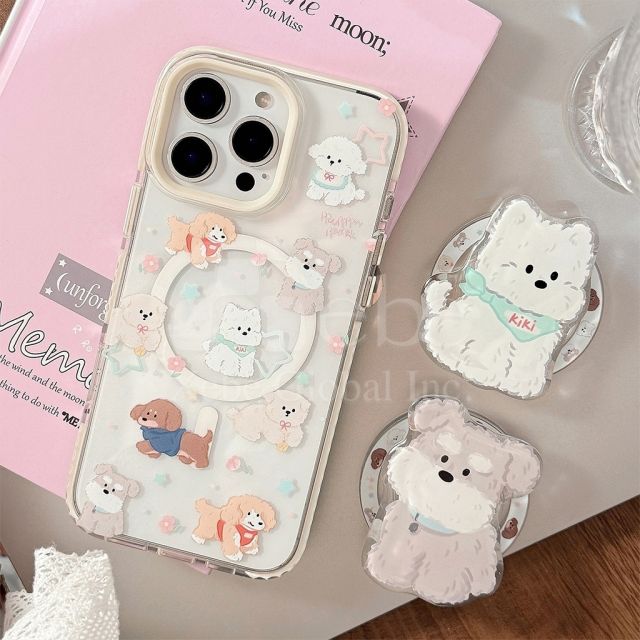 customized magsafe magnetic phone holder acrylic phone airbag holder
