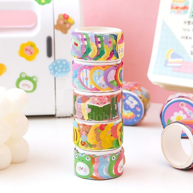 rainbow cloud shaped washi tape