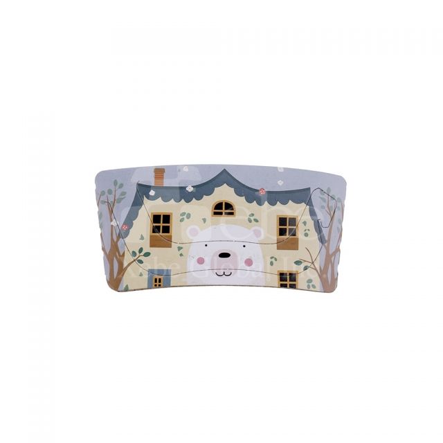 cute polar bear paper drink bag